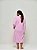 Robe Longo em Microsoft Canelado Bel Rosa 11017 - Imagem 3