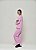 Pijama Longo em Microsoft Canelado Bel Rosa 11016 - Imagem 3