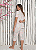 Pijama Capri com Botoes em Liganete Andressa Rosa 11359 - Imagem 2