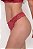 Calcinha Biquini Fio em Microfibra e Renda Ana Vermelho 11573 - Imagem 3