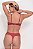 Calcinha Biquini Fio em Microfibra e Renda Ana Vermelho 11573 - Imagem 5