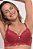 Sutia com Bojo em Renda com Detalhes Ana Vermelho 11575 - Imagem 4