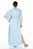 Camisola Longa em Cetim Dull e Renda Chantilly Paz 11629 - Imagem 2