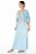 Camisola Longa em Cetim Dull e Renda Chantilly Paz 11629 - Imagem 3
