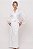 Robe Longo em Cetim Dull e Renda Aplicada Off White 11634 - Imagem 4