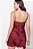 Camisola Curta em Cetim Dull e Renda Bordo 11649 - Imagem 2