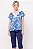 Pijama Capri Folhas Azuis Marinho 11662 - Imagem 1