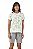 Pijama Bermudoll com Botoes em Viscolycra Meire Verde 11582 - Imagem 1