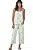 Pijama Pantacourt em Viscolycra Meire Verde 11584 - Imagem 3