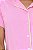 Camisola Curta com Botoes Nanda Rosa 11585 - Imagem 2