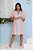 Camisola Curta em Modal com Botoes Serena Listrado 11591 - Imagem 3