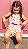 Pijama Short Doll em Modal Regata Serena Mini Cereja 11594 - Imagem 3