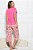 Pijama Capri com Manga Curta Love Pink 11601 - Imagem 2