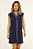 Camisola Regata com Botoes Blue Marinho 11612 - Imagem 1