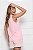 Pijama Short Doll Listras Regata Flor Rosa 11614 - Imagem 2