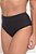 Calcinha Alta Larga em Cotton Basic Preto 11432 - Imagem 1