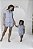 Pijama Short Doll com Botoes em Malha Premium Sara  Listrado 11733 - Imagem 4