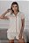 Pijama Short Doll com Botoes em Viscolycra Bege Luna 11734 - Imagem 1