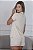 Pijama Short Doll com Botoes em Viscolycra Bege Luna 11734 - Imagem 2