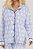 Pijama Aberto Estampado Isa Azul 11770 - Imagem 2