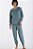 Pijama Moletinho Basic Lorena Verde Água 11782 - Imagem 1