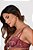 Sutia com Aro em Renda Bicolor Thais Vinho 11789 - Imagem 2