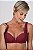 Sutia Balconet com Bojo Rendada Classic Vinho 11176 - Imagem 1