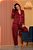 Pijama Longo Americano Classic Cereja 11858 - Imagem 3
