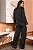 Pijama Longo Americano Classic Preto 11858 - Imagem 3