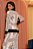 Conjunto Blusa com Botoes Estampado Ayla Branco 11878 - Imagem 2