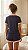 Pijama Short Doll em Viscolycra com Blusa de Botoes Jade Marinho 11829 - Imagem 2