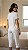 Pijama Feminino Capri com Blusa de botoes Celi Off White 11837 - Imagem 2