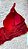 Sutia com Bojo Rendado Alice Vermelho 11897 - Imagem 2