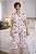 Pijama Feminino Capri com Botoes Adriana Estampa Floral 11905 - Imagem 1