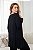 Pijama Trio Feminino Blusa Aberta Basic em Viscolycra Preto 11942 - Imagem 5