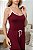 Pijama Trio Feminino Blusa Aberta Basic em Viscolycra Vinho 11942 - Imagem 4