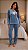 Pijama Longo Fechado Fleece Urso Azul 11950 - Imagem 2