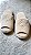 Chinelo Atoalhado Aberto Bege 11954 - Imagem 3