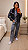 Conjunto Longo em Moletinho Basic Grafite 11915 - Imagem 2