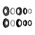 MOV CENTRAL 45MM PRETO 10 PCS 9321 - Imagem 3