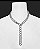 COLAR CORRENTONA CHUNKY PRATEADA - AC193 - Imagem 1