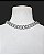 COLAR CORRENTONA CHUNKY PRATEADA - AC193 - Imagem 4