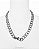 COLAR CORRENTONA CHUNKY PRATEADA - AC193 - Imagem 3