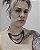 CHOKER BLACK CARMESIN - AC281 - Imagem 2
