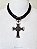 CHOKER BLACK CROSS - AC351 - Imagem 2