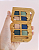 Baims Sombra Mineral / Eyeshadow - Quad Palette 05 Oceanic 5g - Imagem 6