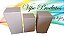 Trio capas de mesa Cubo padrão: G 50/50x80,M 40/40x70, P 30/30x60cm - Imagem 2