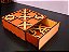 Jogo da Velha 18x18x6cm em MDF 3mm - Imagem 1