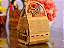 Sacola Páscoa Porta Ovos MDF Cru 3mm - Imagem 1