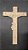 Crucifixo Decorativo em MDF – Cristo Crucificado com INRI – 30x19 cm - Imagem 2